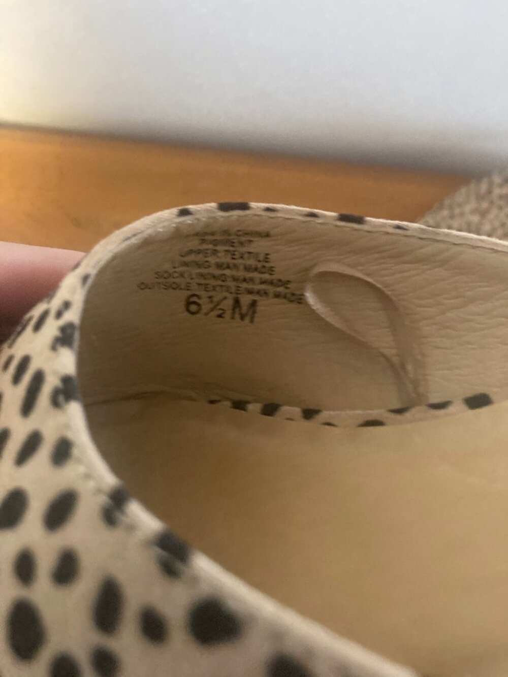 MATISSE "Coconuts" Dotted Textile Mules (6.5M) - Picture 6 of 7